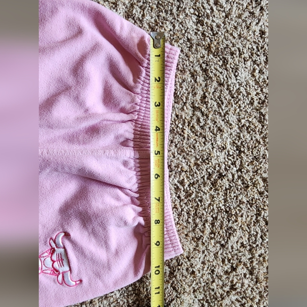 Adidas girl's sweatpants size large 6X, color pink - Picture 7 of 8